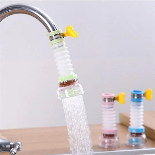 Household Kitchen Splash-Proof Head of Faucet Rotatable Faucet Sprinkler Nozzle Extension Extender Filter Kitchen Accessories
