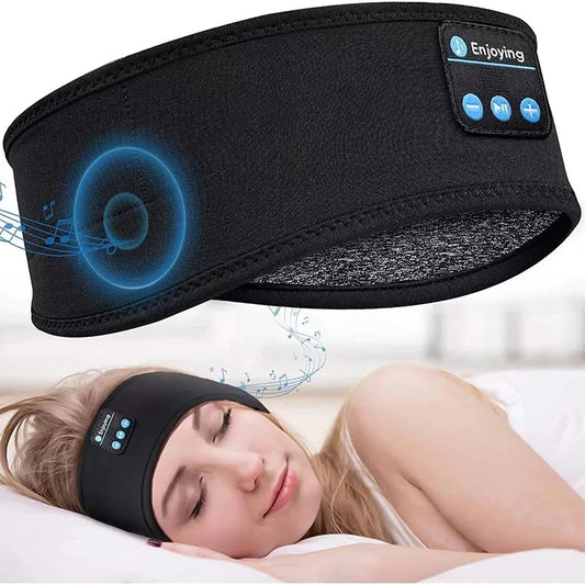 Fone Bluetooth Sleeping Headphones Eye Mask Sleep Headphone Bluetooth Headband Soft Elastic Comfortable Wireless Music Earphones
